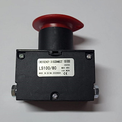 6 Аварийный размыкатель массы для тележки PPT15-2 (Emergency Stop Switch) 6 Аварийный размыкатель массы для тележки PPT15-2 (Emergency Stop Switch)