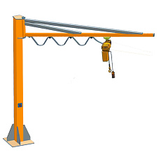 Кран консольный поворотный ручной TOR PSJ45100 1000 кг, высота 4 м, стрела 5 м Кран консольный поворотный ручной TOR PSJ45100 1000 кг, высота 4 м, стрела 5 м